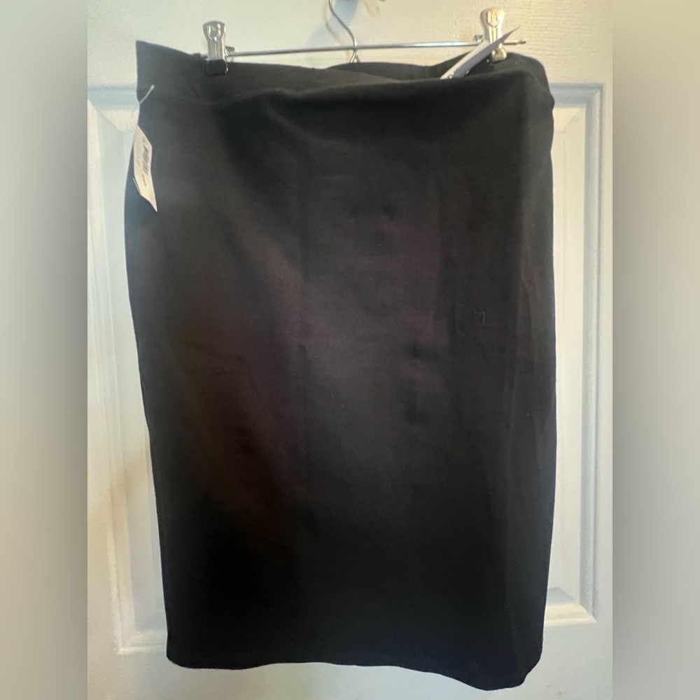 Old Navy Black Pencil Skirt Knee-Length Work